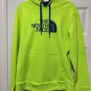 The North Face Men's Neon Green Hoodie